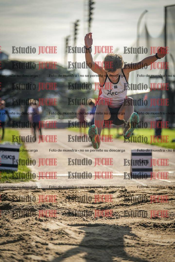 Fotos del salto en largo varones - U14