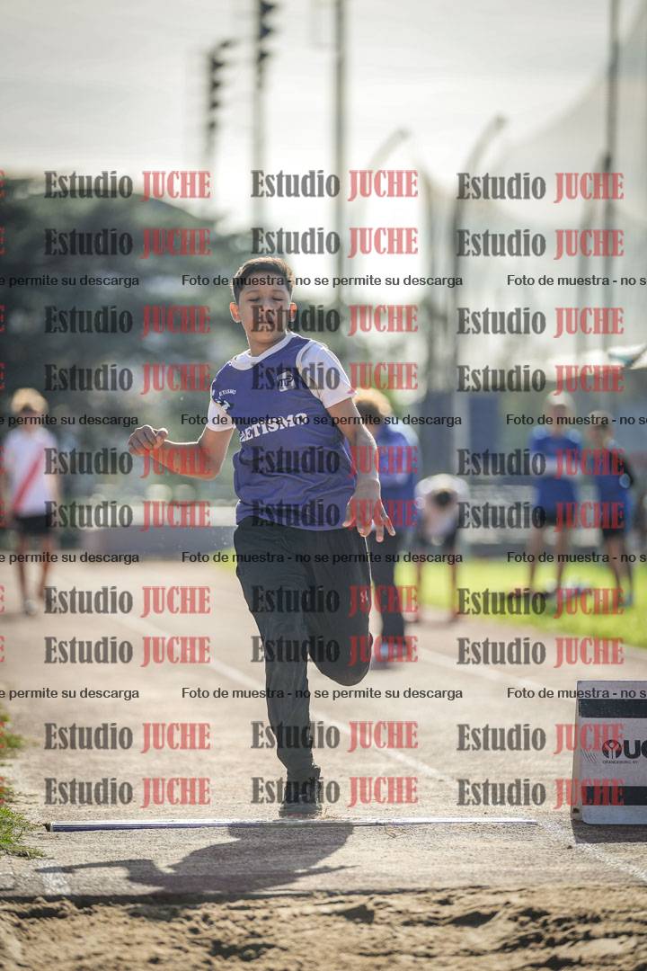 Fotos del salto en largo varones - U14