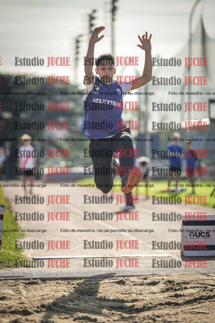 Fotos del salto en largo varones - U14
