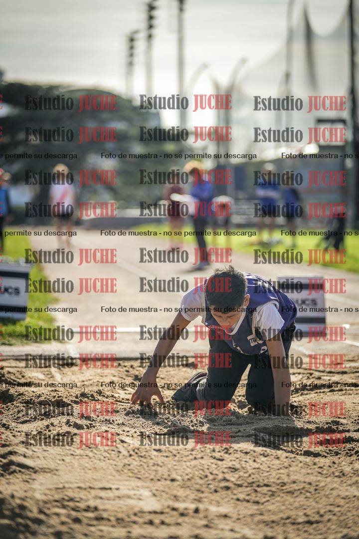 Fotos del salto en largo varones - U14
