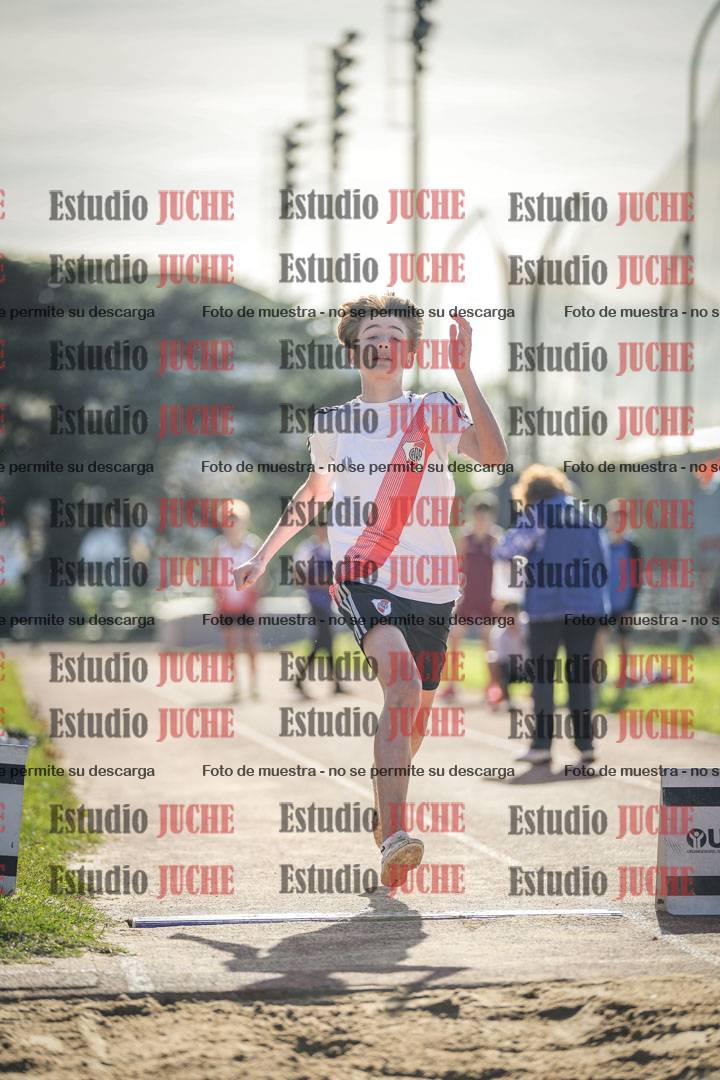 Fotos del salto en largo varones - U14