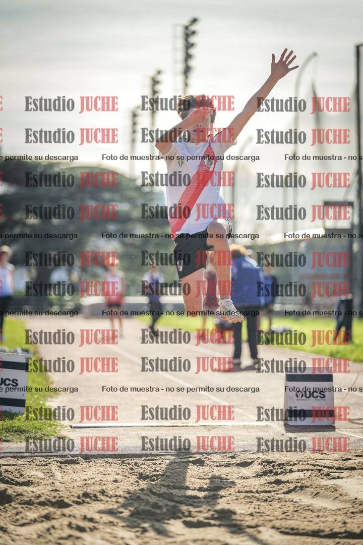 Fotos del salto en largo varones - U14