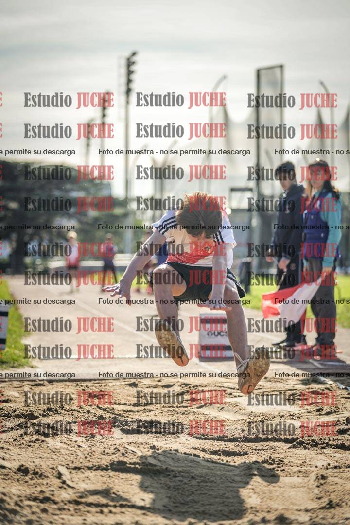 Fotos del salto en largo varones - U14