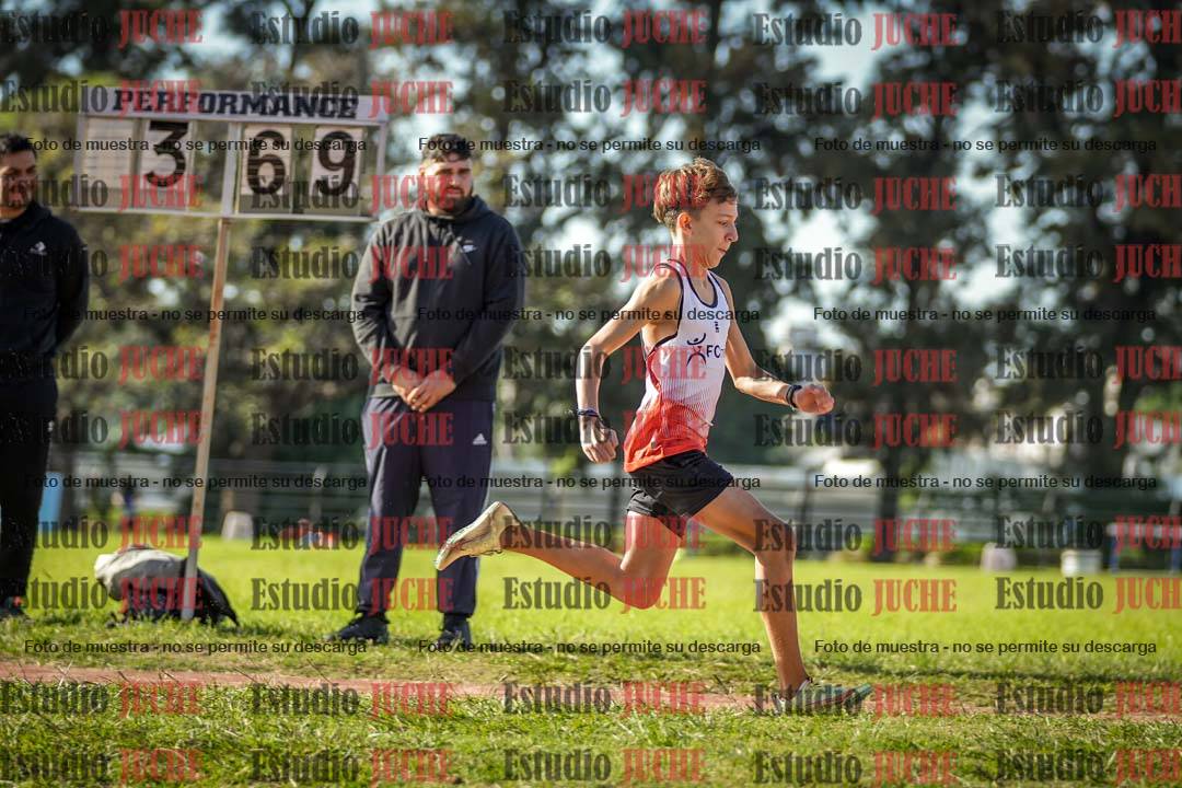 Fotos del salto en largo varones - U14