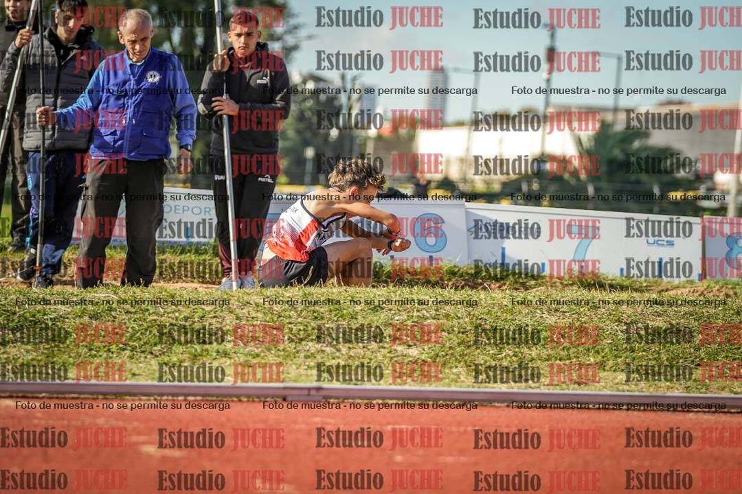 Fotos del salto en largo varones - U14