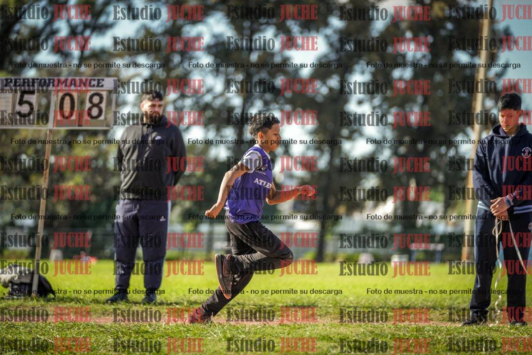 Fotos del salto en largo varones - U14