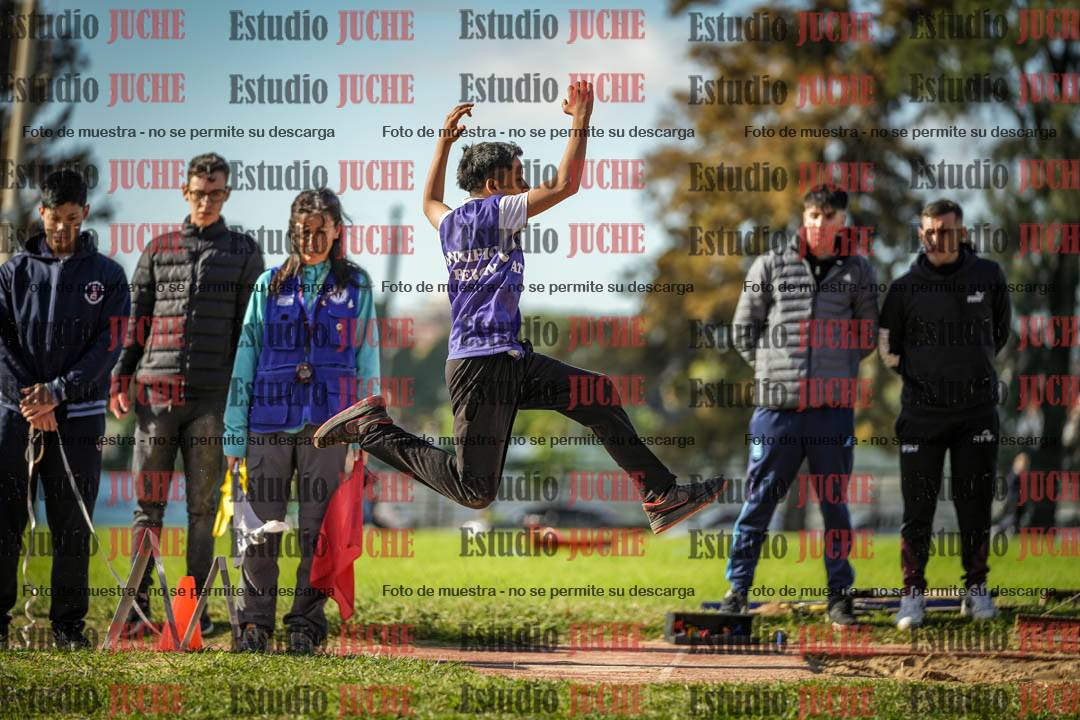 Fotos del salto en largo varones - U14