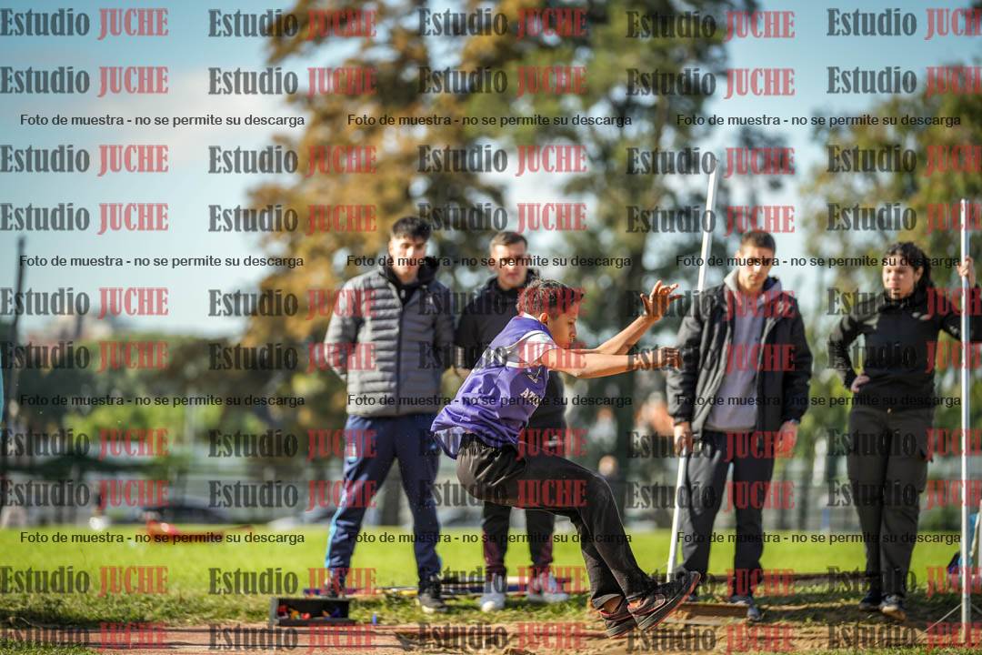 Fotos del salto en largo varones - U14
