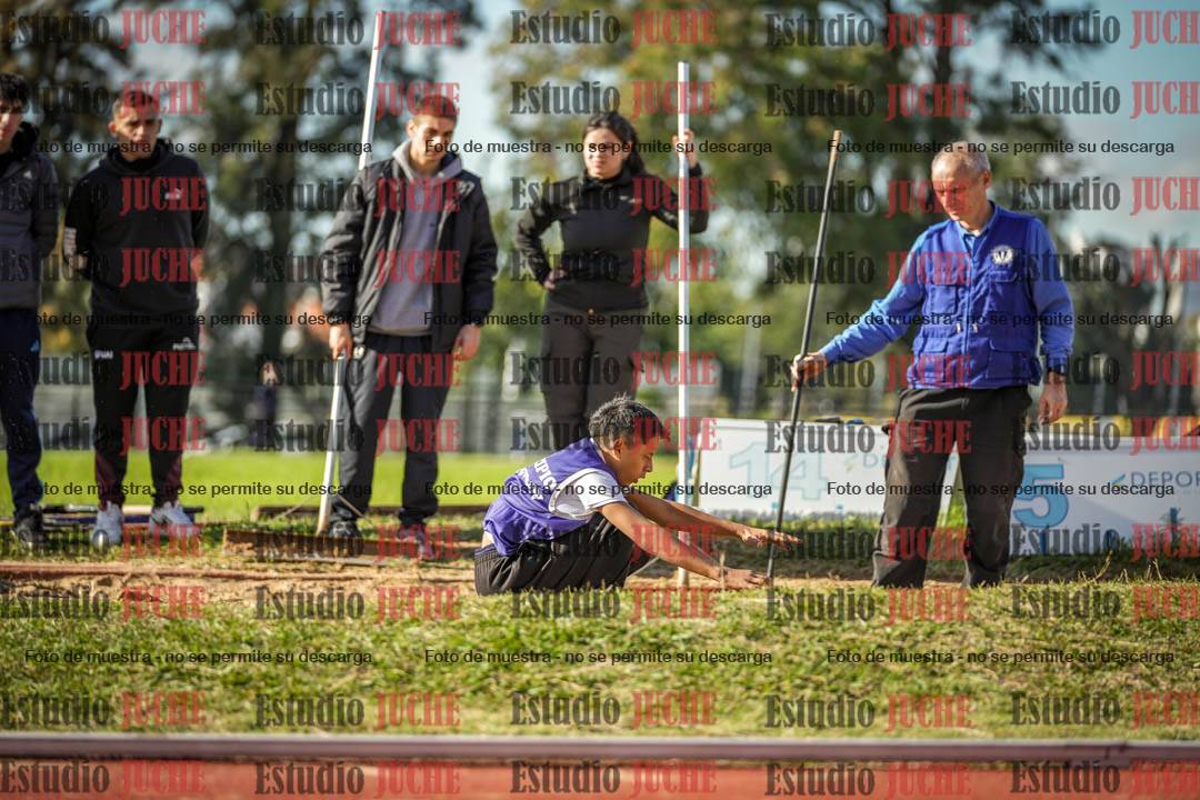 Fotos del salto en largo varones - U14
