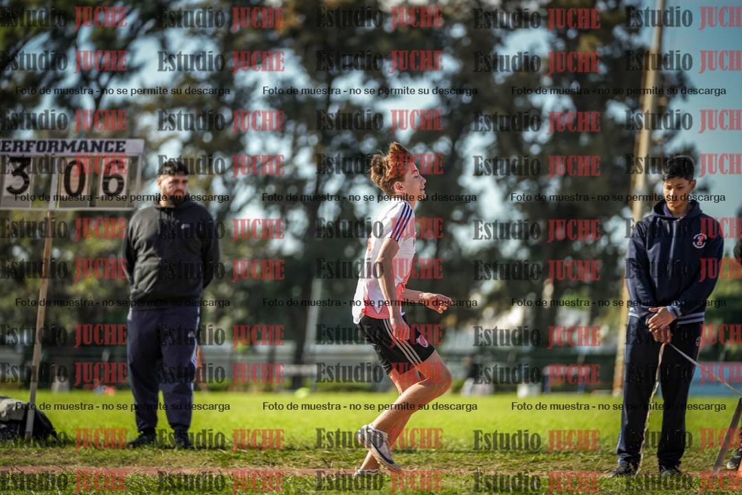 Fotos del salto en largo varones - U14