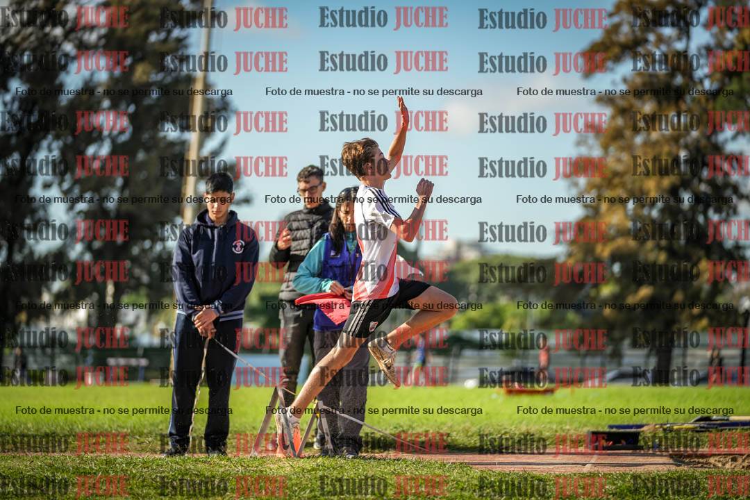 Fotos del salto en largo varones - U14