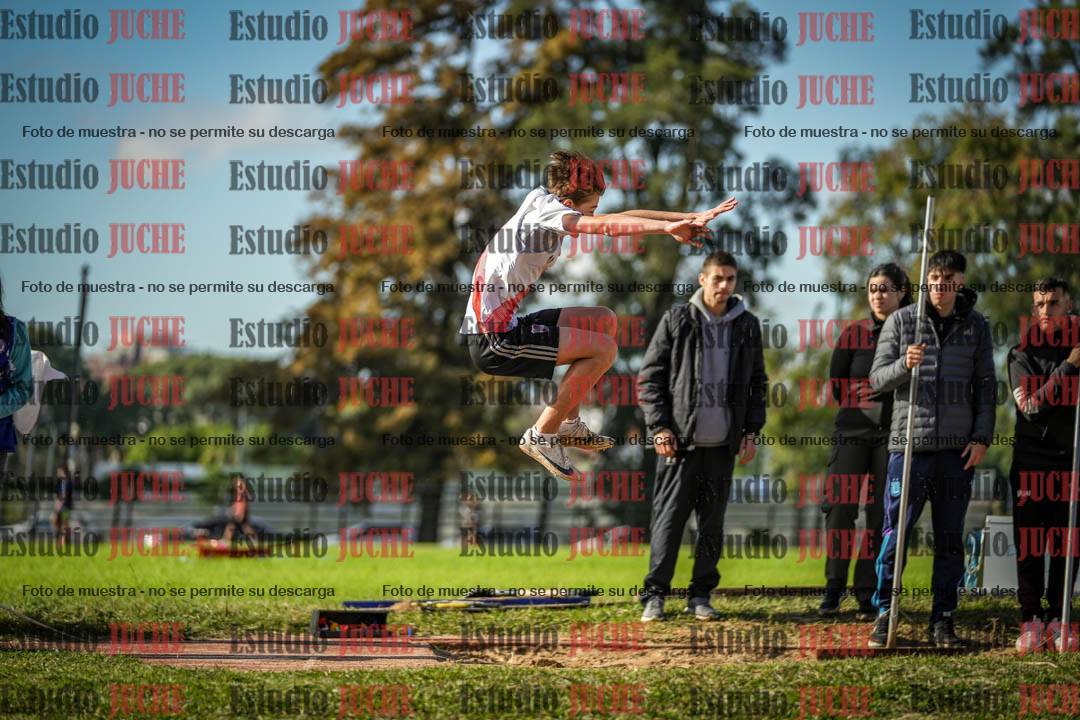 Fotos del salto en largo varones - U14