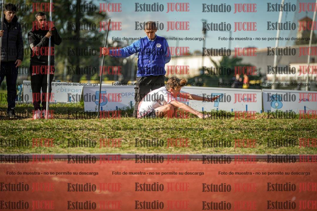 Fotos del salto en largo varones - U14