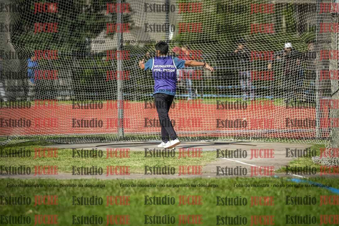 Fotos del lanzamiento de disco de varones