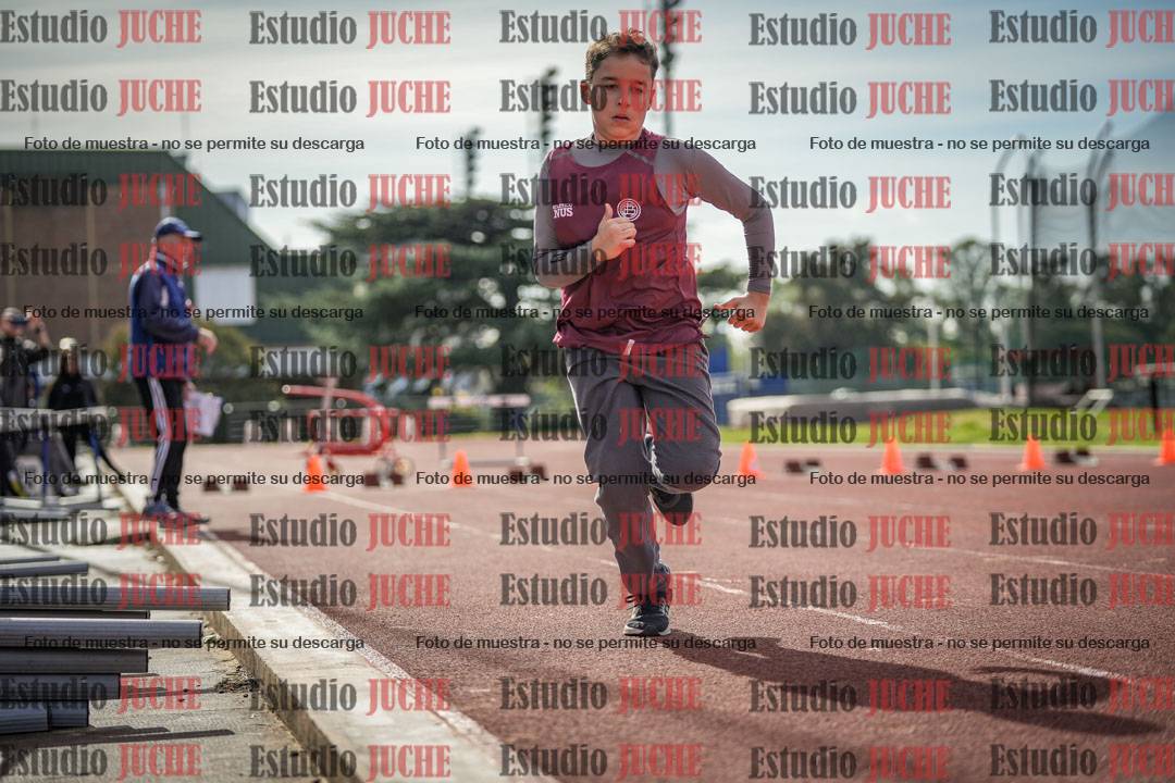 Fotos de los 50 m llanos de varones