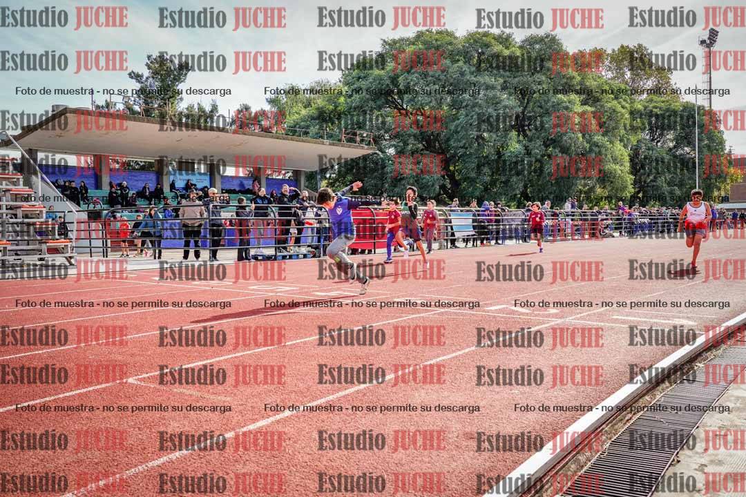 Fotos de los 50 m llanos de varones