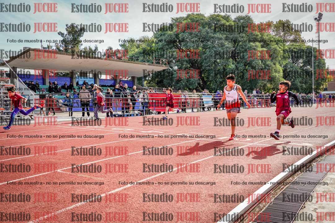 Fotos de los 50 m llanos de varones