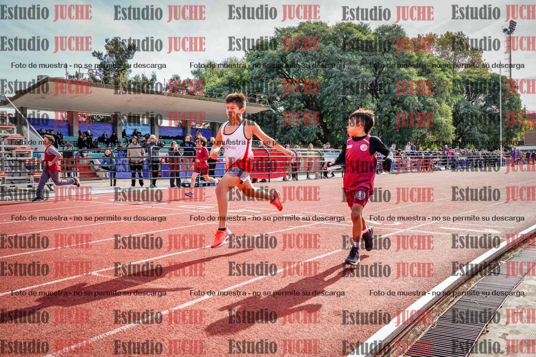 Fotos de los 50 m llanos de varones