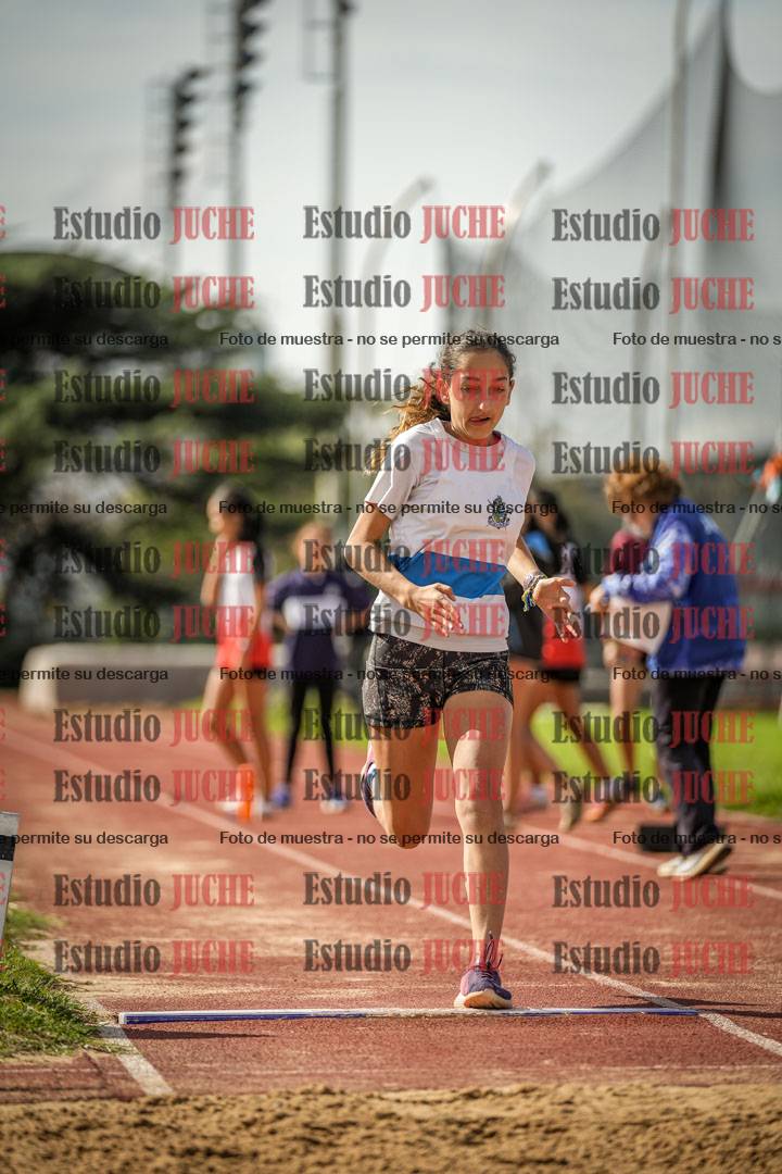 Fotos del salto en largo mujeres - U14
