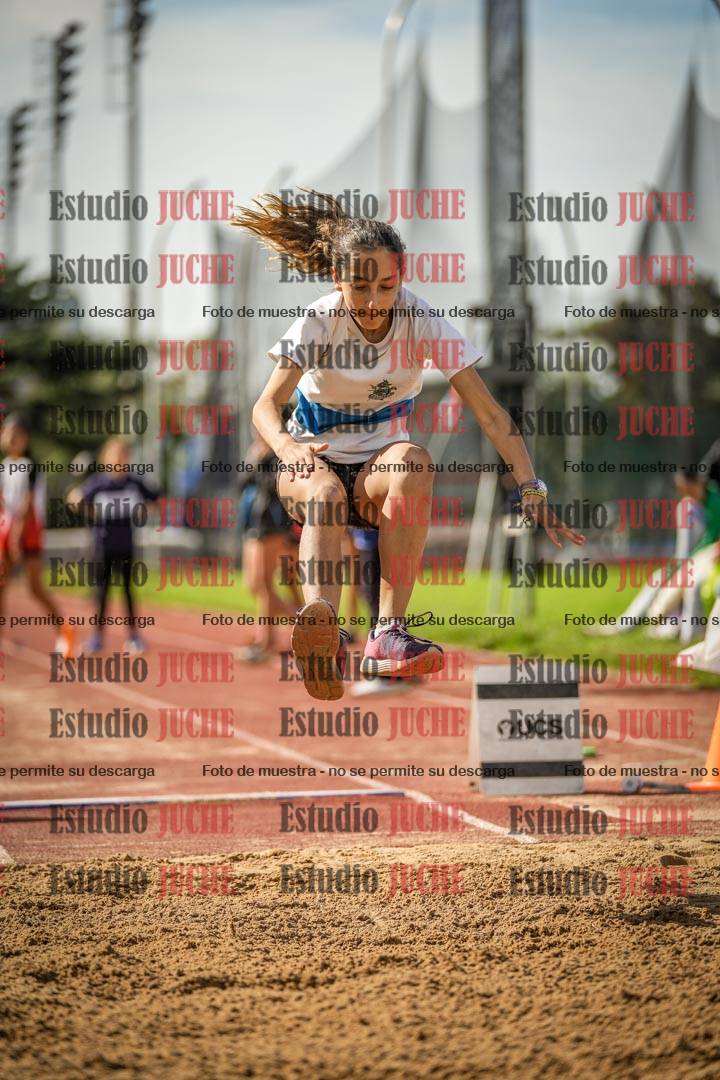 Fotos del salto en largo mujeres - U14