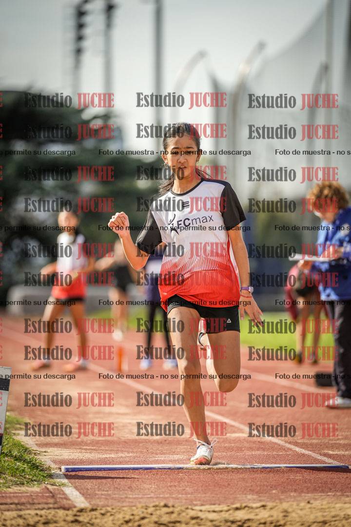 Fotos del salto en largo mujeres - U14