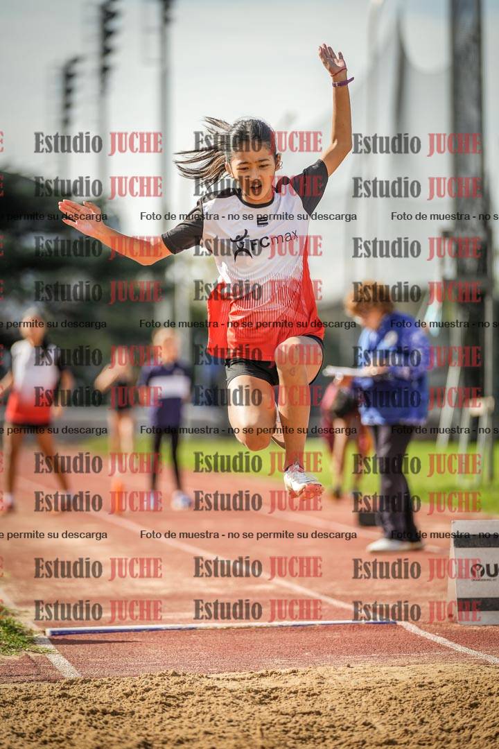 Fotos del salto en largo mujeres - U14