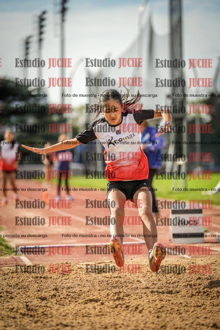 Fotos del salto en largo mujeres - U14