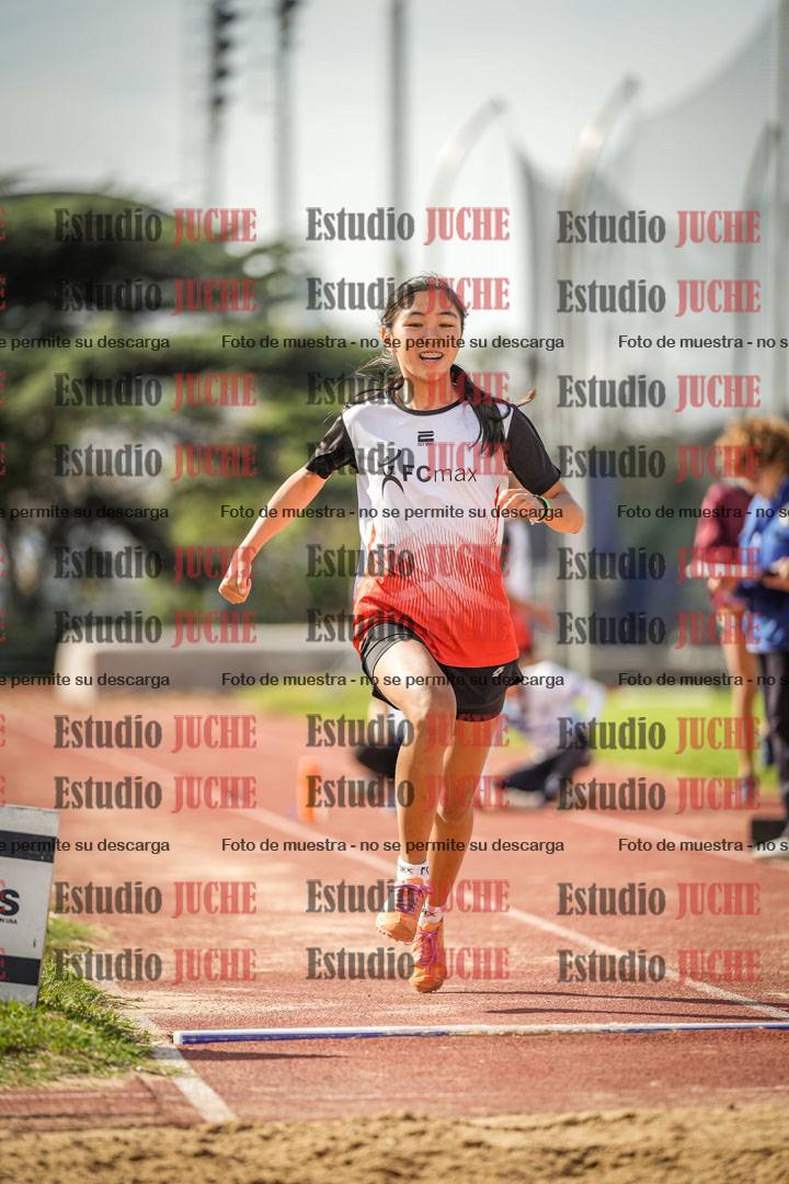 Fotos del salto en largo mujeres - U14
