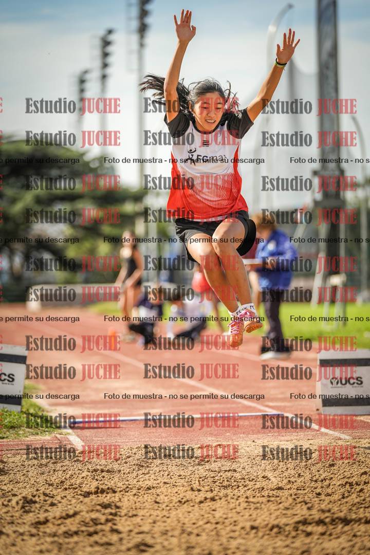 Fotos del salto en largo mujeres - U14