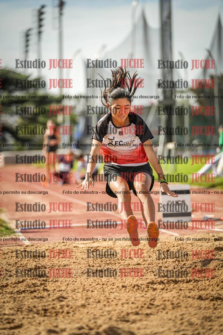 Fotos del salto en largo mujeres - U14