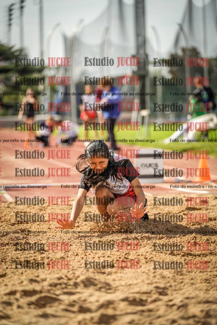Fotos del salto en largo mujeres - U14