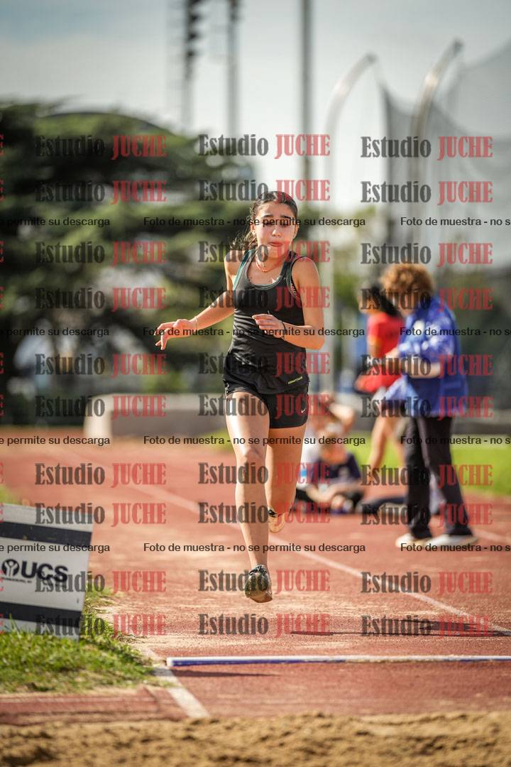 Fotos del salto en largo mujeres - U14
