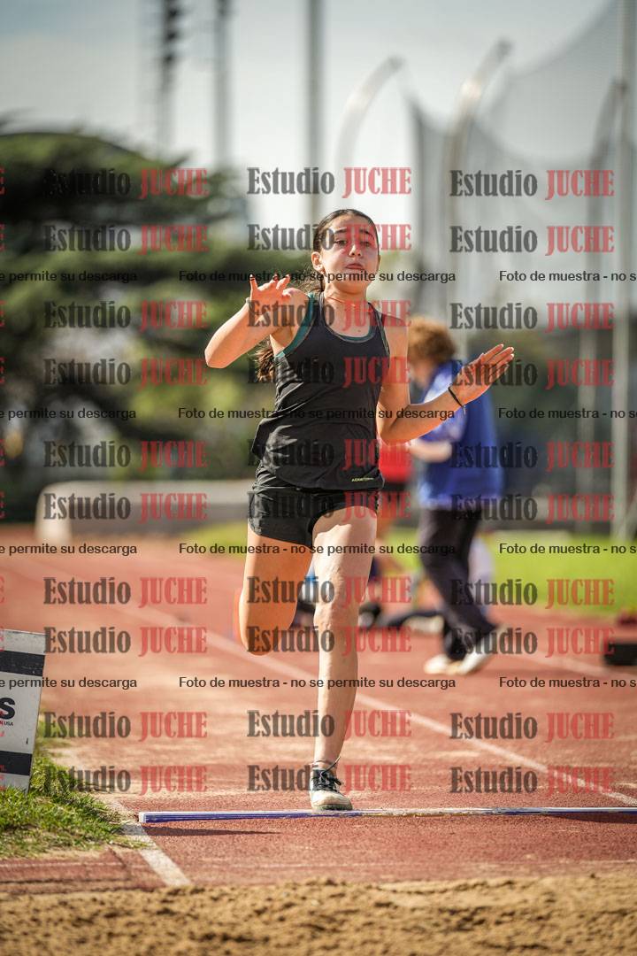 Fotos del salto en largo mujeres - U14