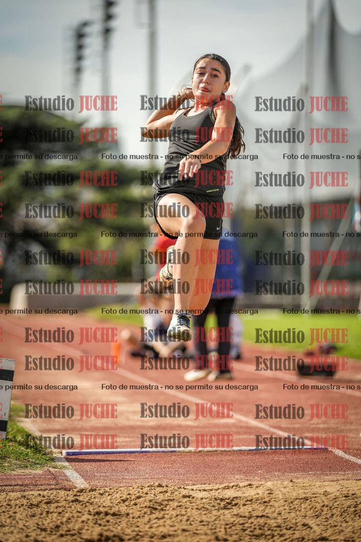 Fotos del salto en largo mujeres - U14