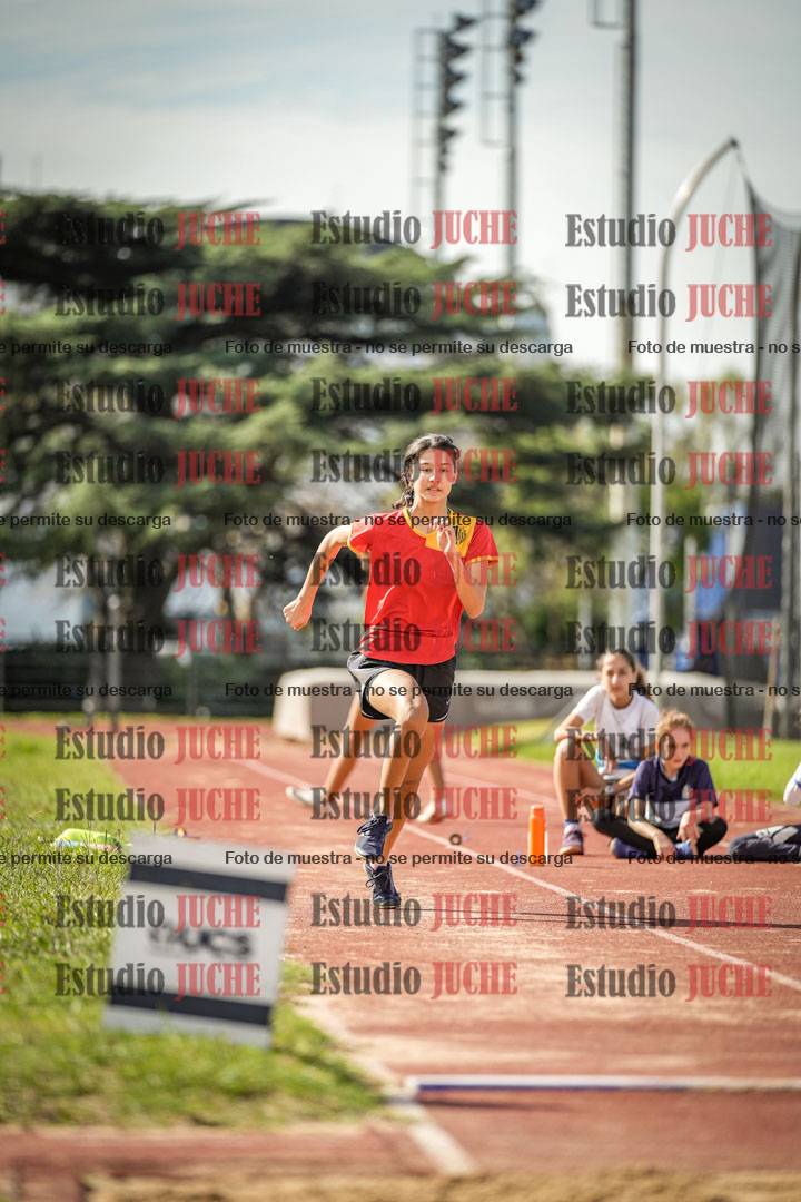 Fotos del salto en largo mujeres - U14