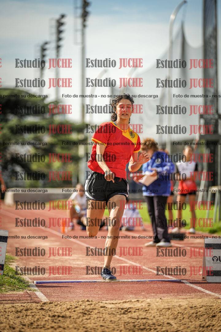 Fotos del salto en largo mujeres - U14