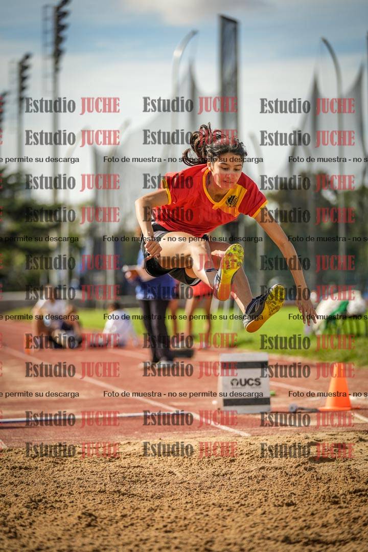 Fotos del salto en largo mujeres - U14