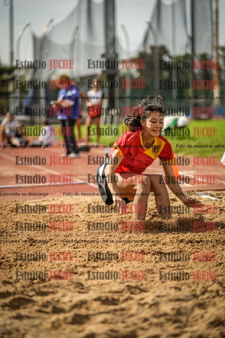 Fotos del salto en largo mujeres - U14