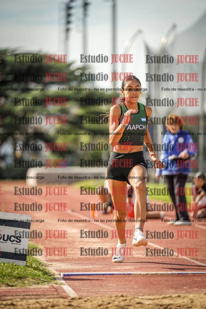 Fotos del salto en largo mujeres - U14