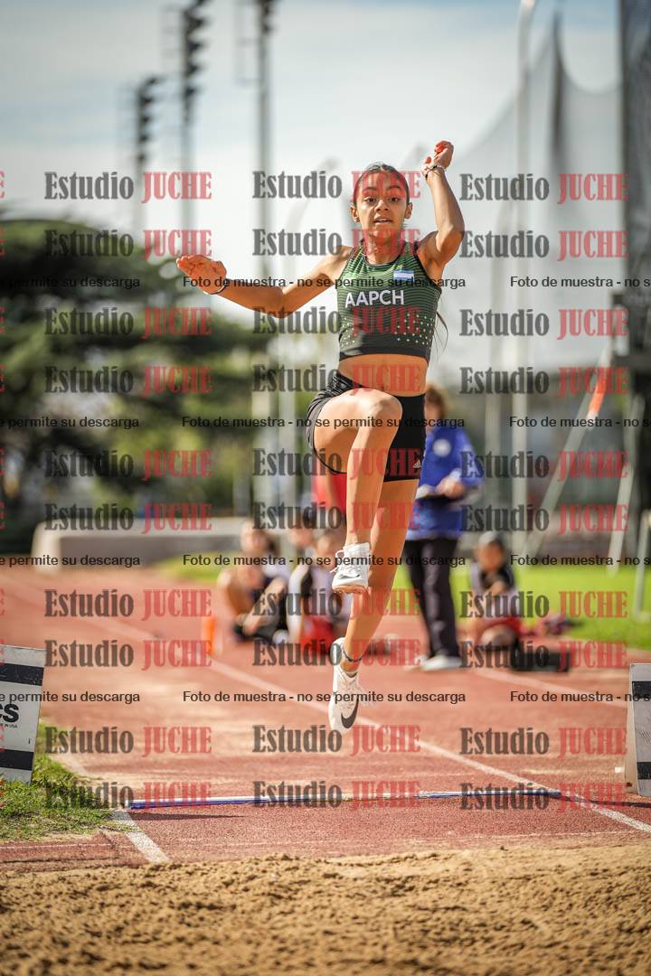 Fotos del salto en largo mujeres - U14