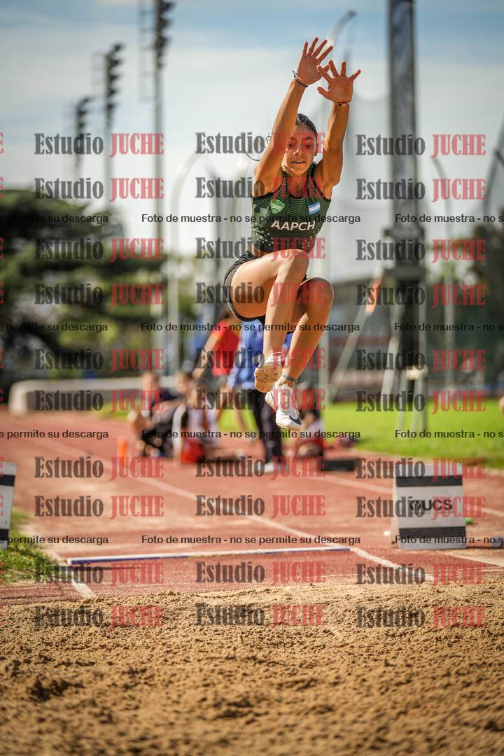 Fotos del salto en largo mujeres - U14