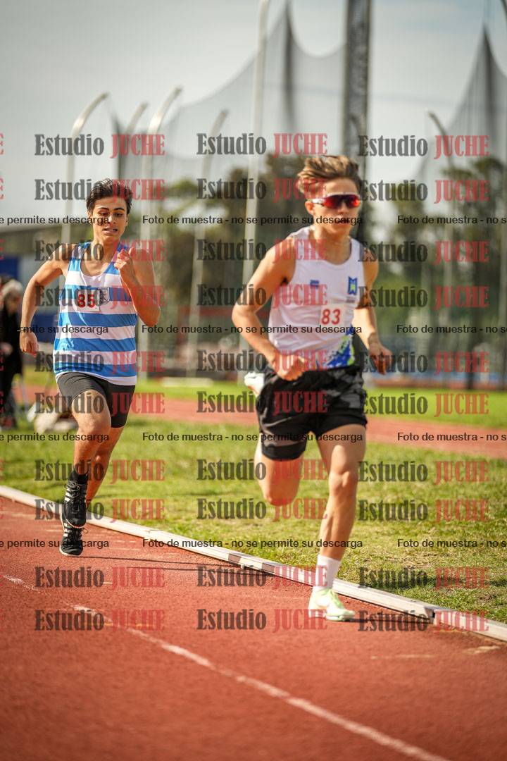 Fotos de los 600 m llanos de varones