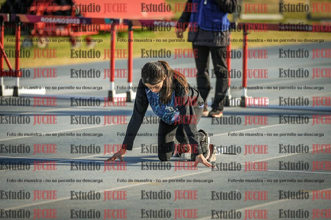 Fotos de los 80 m con vallas de mujeres