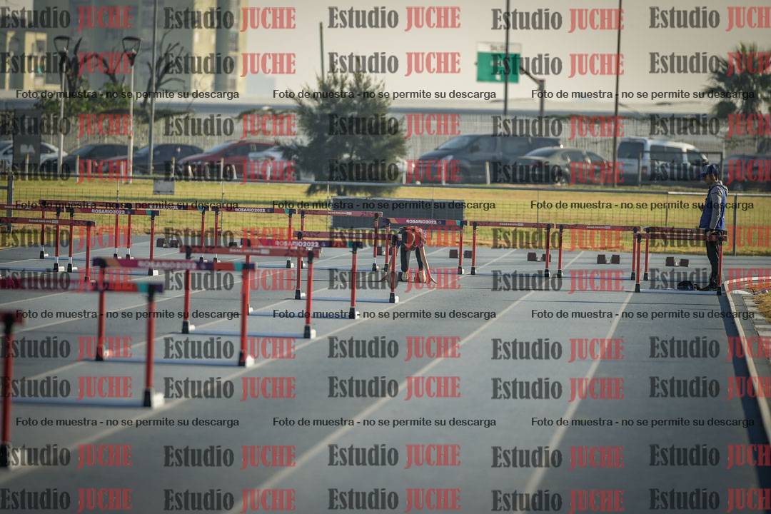 Fotos de los 80 m con vallas de mujeres
