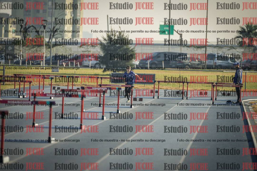 Fotos de los 80 m con vallas de mujeres