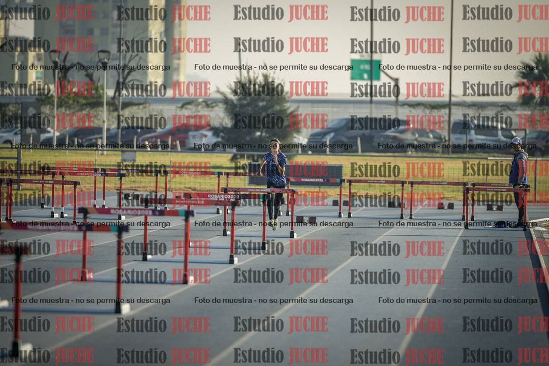 Fotos de los 80 m con vallas de mujeres