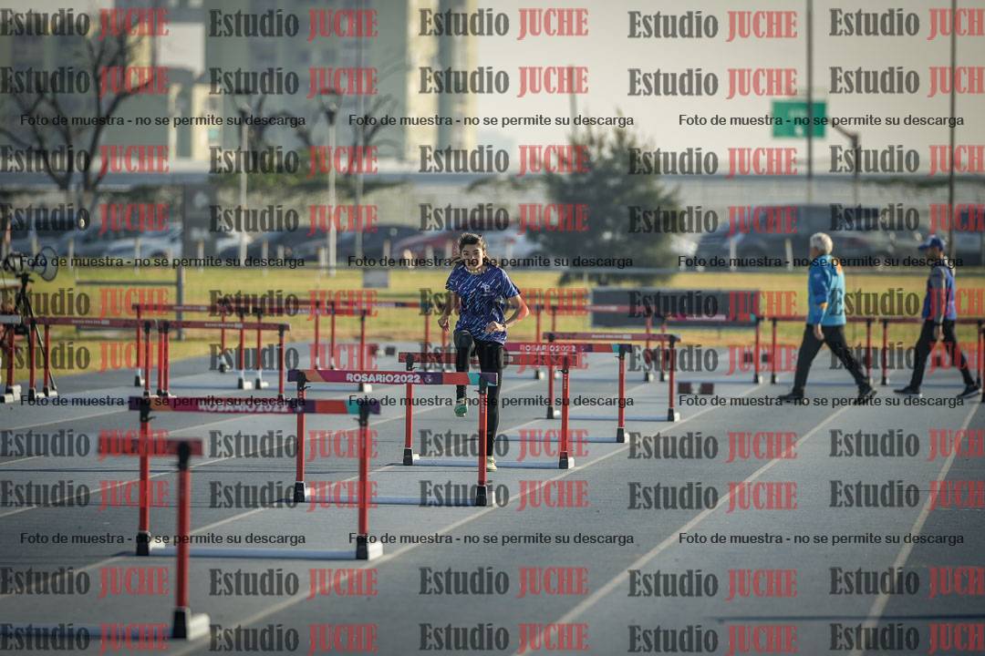Fotos de los 80 m con vallas de mujeres