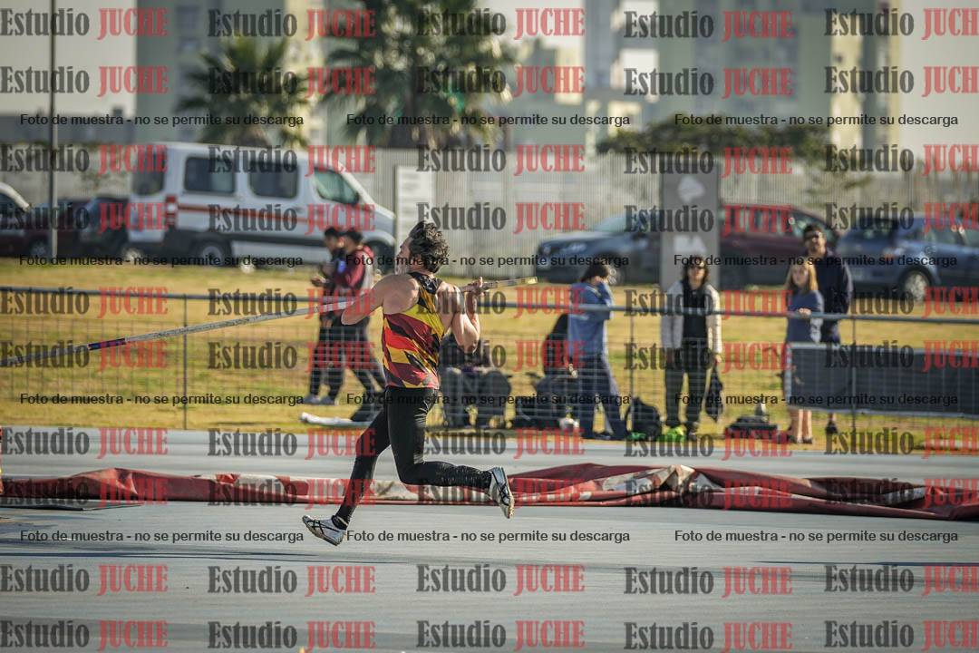 Fotos del salto con garrocha de mujeres y varones