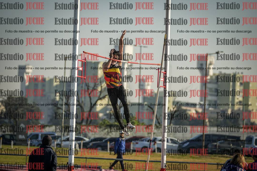 Fotos del salto con garrocha de mujeres y varones