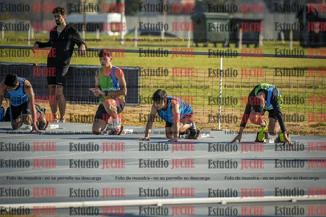Fotos de los 110 m con vallas de varones